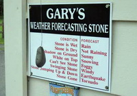 Weather stone